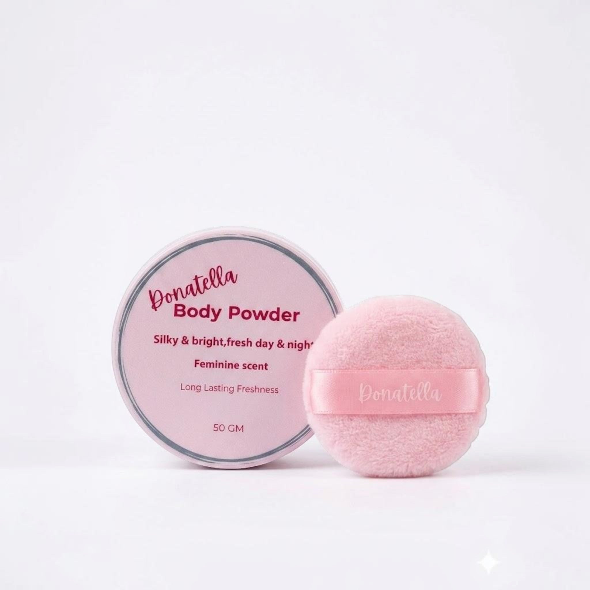 body powder + buff